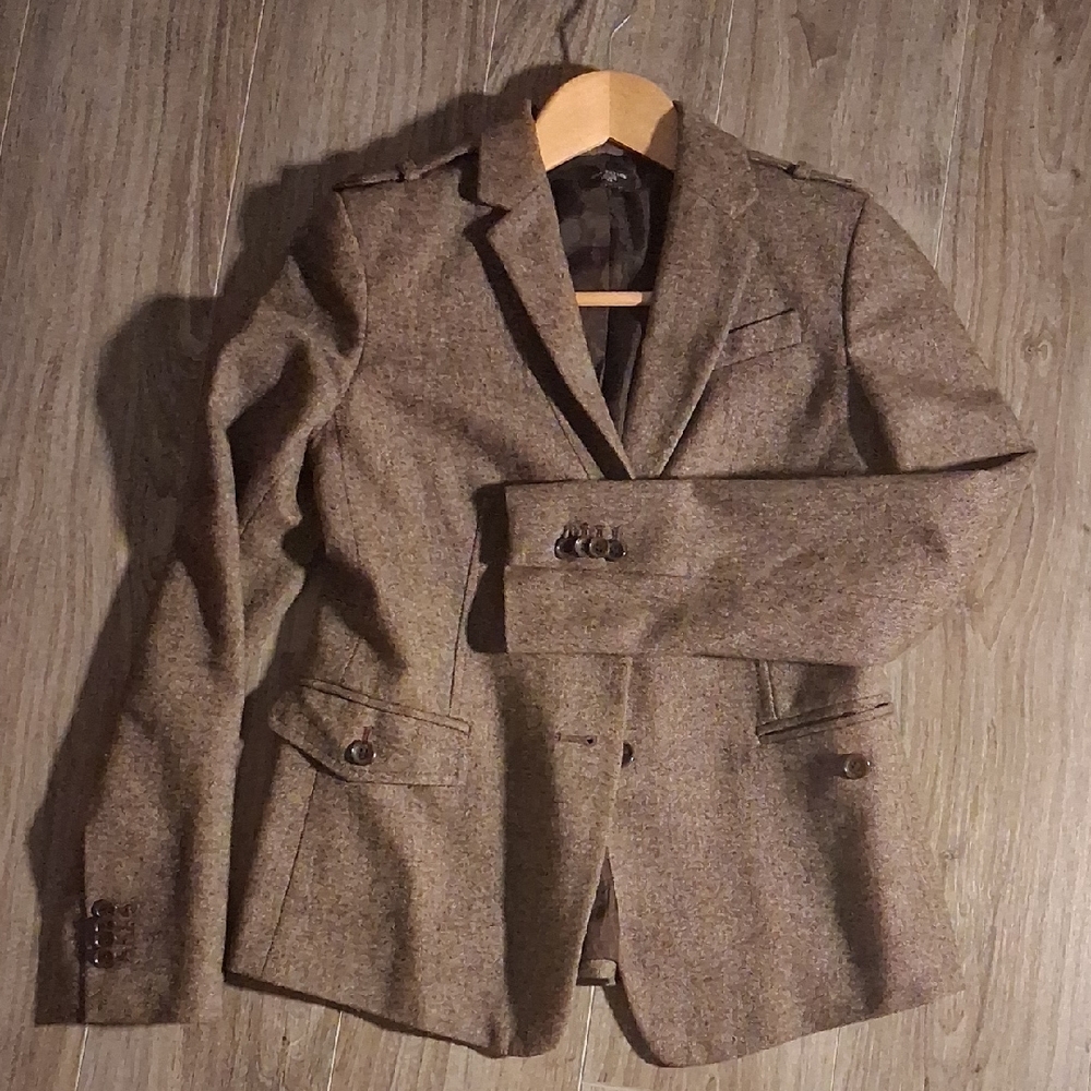 Ann Taylor Men's Tan Military Jacket
